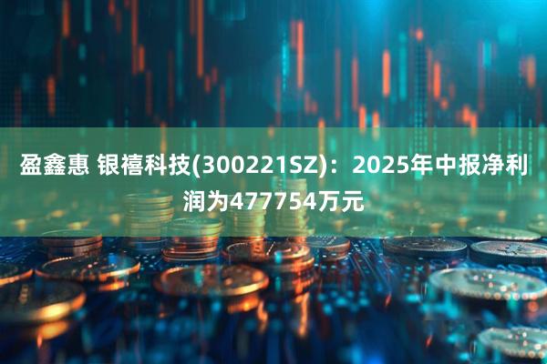 盈鑫惠 银禧科技(300221SZ)：2025年中报净利润为477754万元