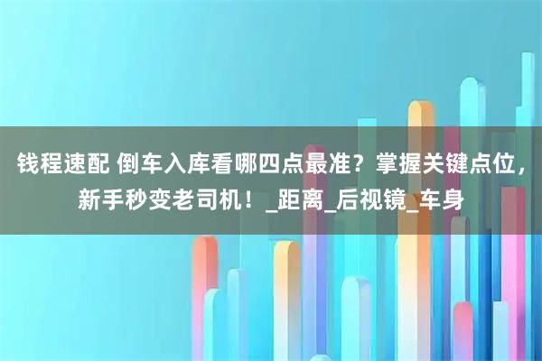 钱程速配 倒车入库看哪四点最准？掌握关键点位，新手秒变老司机！_距离_后视镜_车身