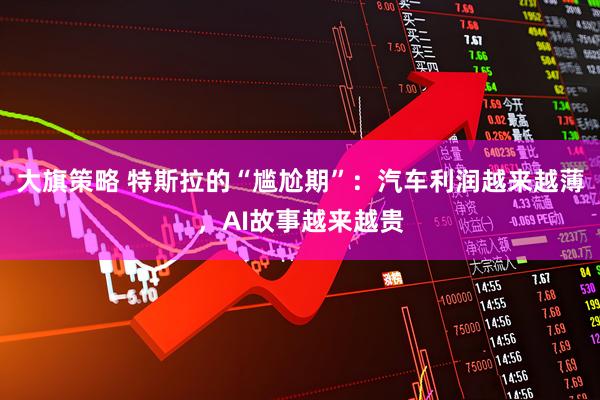 大旗策略 特斯拉的“尴尬期”：汽车利润越来越薄，AI故事越来越贵